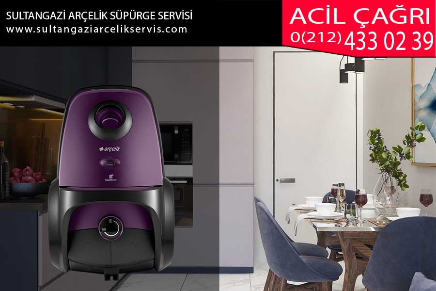 sultangazi arçelik süpürge servisi